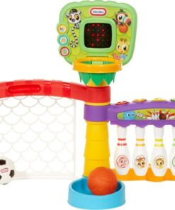 Little Tikes: Learn  Play - 3-in-1 Sports Zone (Basketball / Soccer / Bowling) (643224P1E4C)