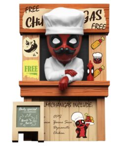 BK MEA Marvel: Deadpool - Deadpool’s Chimichangas Store Diorama Figure (8cm) (MEA-027)