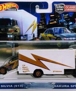 Mattel Hot Wheels: Premium Car Culture Team Transport - Nissan Silvia (S13)  Sakura Sprinter (HKF41)
