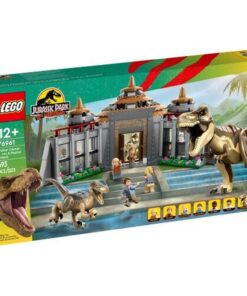 LEGO® Jurassic Park 30th Anniversary - Visitor Center: T. rex  Raptor Attack (76961)