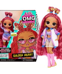 MGA L.O.L. Surprise!: O.M.G. - Golden Heart Doll (588511EUC)