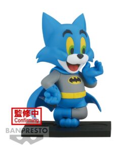 Banpresto WB 100Th Anniversary: Tom And Jerry - Tom as Batman (Ver.A) Figure (8cm) (88441)
