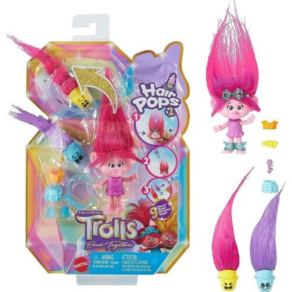 Mattel Trolls: Band Together - Pink Hair Pop (HNF10)
