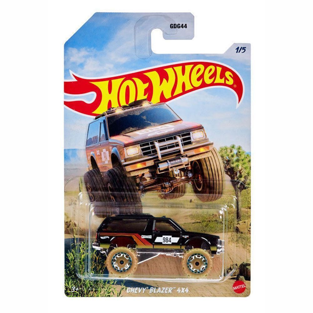 Mattel Hot Wheels: Baja Cars 4X4 - Chevy Blazer 4X4 (HLK20)