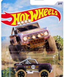 Mattel Hot Wheels: Baja Cars 4X4 - Custom Ford Bronco (HLK21)