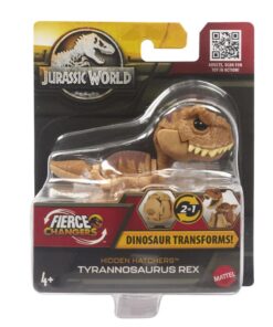 Mattel Jurassic World: Fierce Changers Hidden Hatchers - Tyrannosaurus Rex (HLP02)