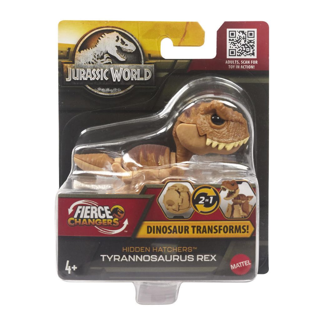 Mattel Jurassic World: Fierce Changers Hidden Hatchers - Tyrannosaurus Rex (HLP02)