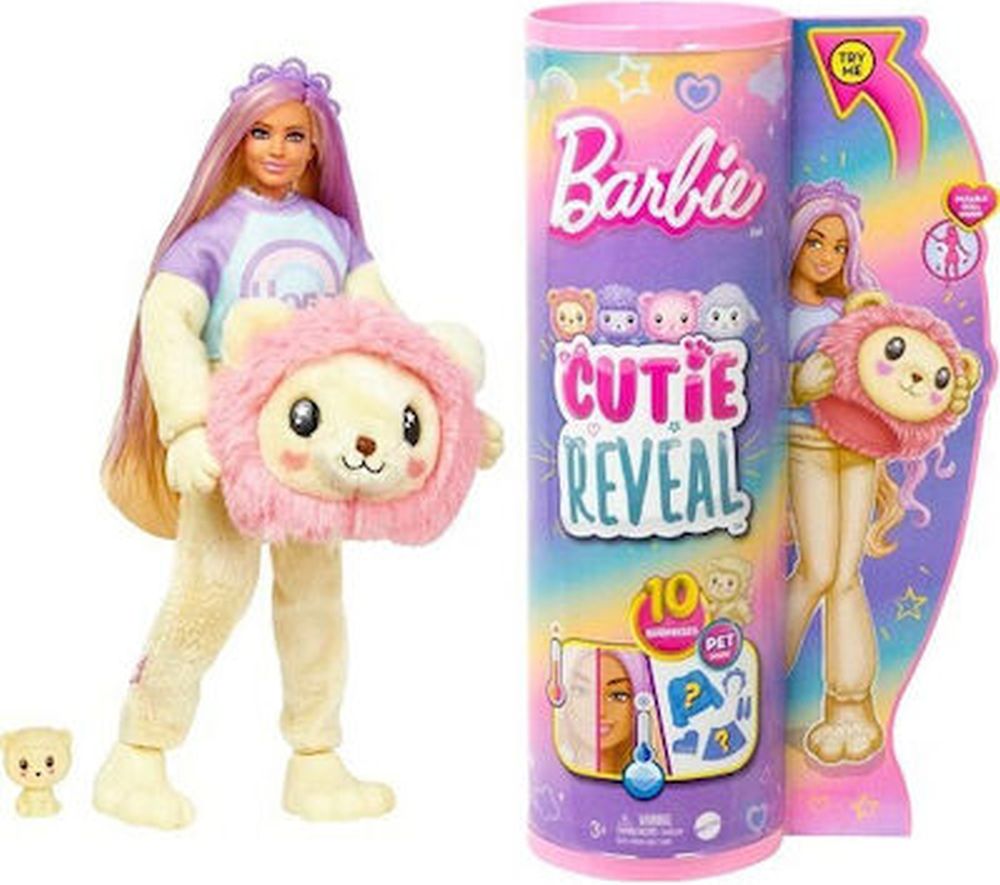 Mattel Barbie: Cutie Reveal - Lion (HKR06)