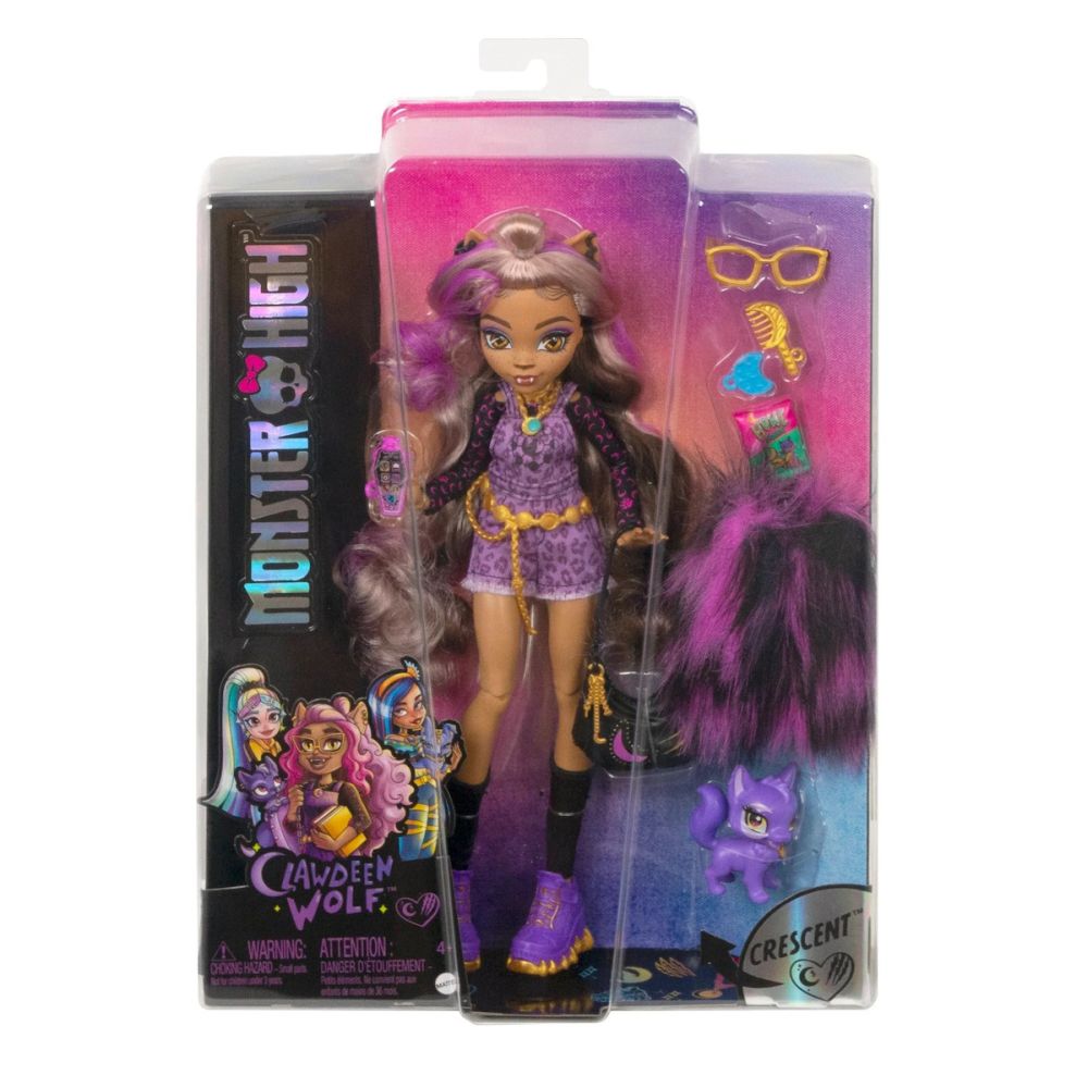 Mattel Monster High: Crescent - Clawdeen Wolf Doll (HHK52)
