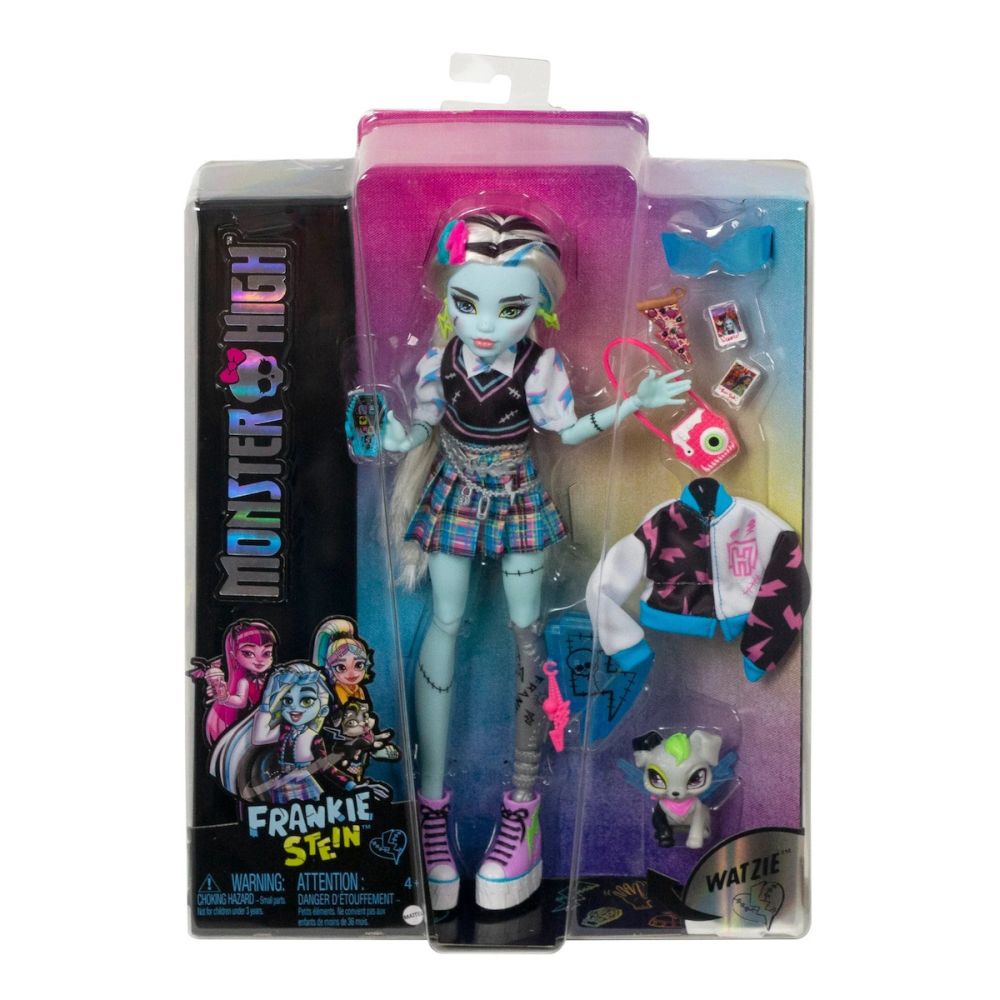 Mattel Monster High: Watzie - Frankie Stein Doll (HHK53)