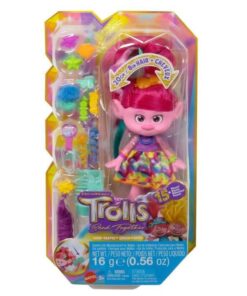 Mattel Trolls Band Together - Hair-Tastic Queen Poppy Sparkle Gel (HNF25)