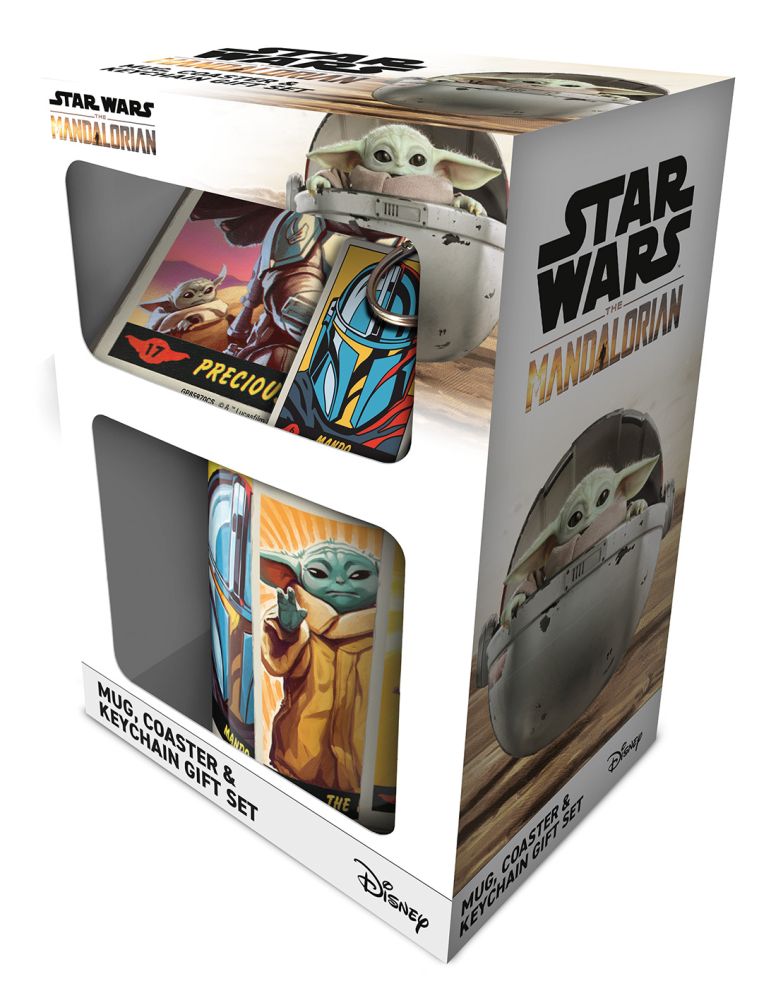 Pyramid Disney: Star Wars The Mandalorian (S2) - Mug, Coaster Keychain Gift Set (GP86462)