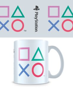 Pyramid PlayStation (Shapes) Coloured Mug (MG25990C)
