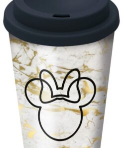 Stor Minnie Small Plastic Double-Walled Coffee Tumbler (390ml)