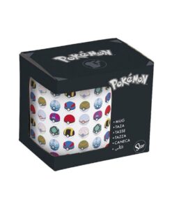 Stor Pokemon - All Pokeballs Ever Ceramic Mug in Gift Box (325ml)