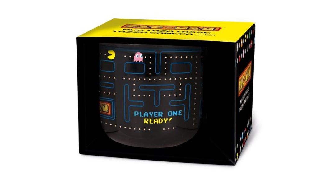 Stor Pac-Man Breakfast Mug in Gift Box (400ml)