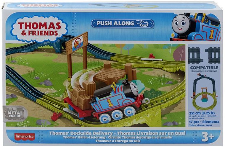 Fisher-Price Thomas Friends: Push Along - Thomas Dockside Delivery (HPM64)