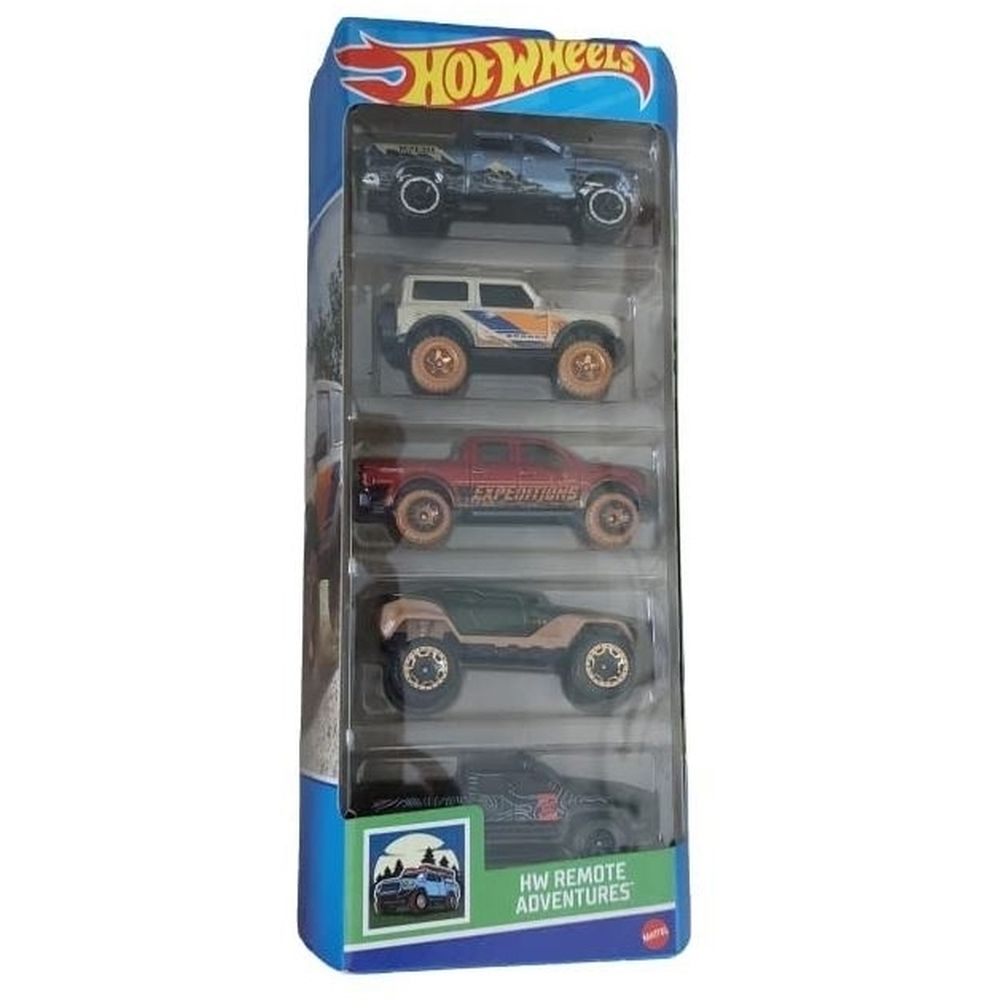 Mattel Hot Wheels - HW Remote Adventures (Set Of 5) (HLY74)