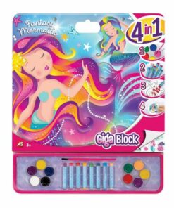 AS Giga Block Drawing Set Disney Fantasy Mermaids 4 In 1 (1023-62741)