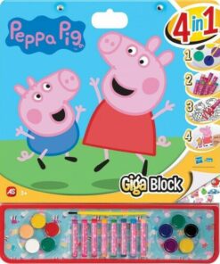 AS Giga Block Drawing Set Peppa Pig 4 In 1 (1023-62735)