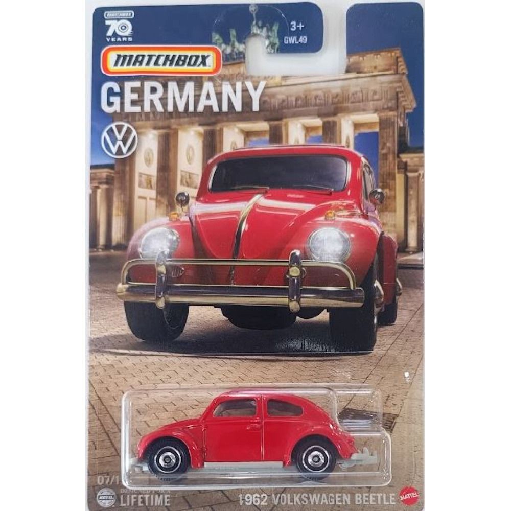 Mattel Matchbox: Germany - 1962 Volkswagen Beetle (HPC62)