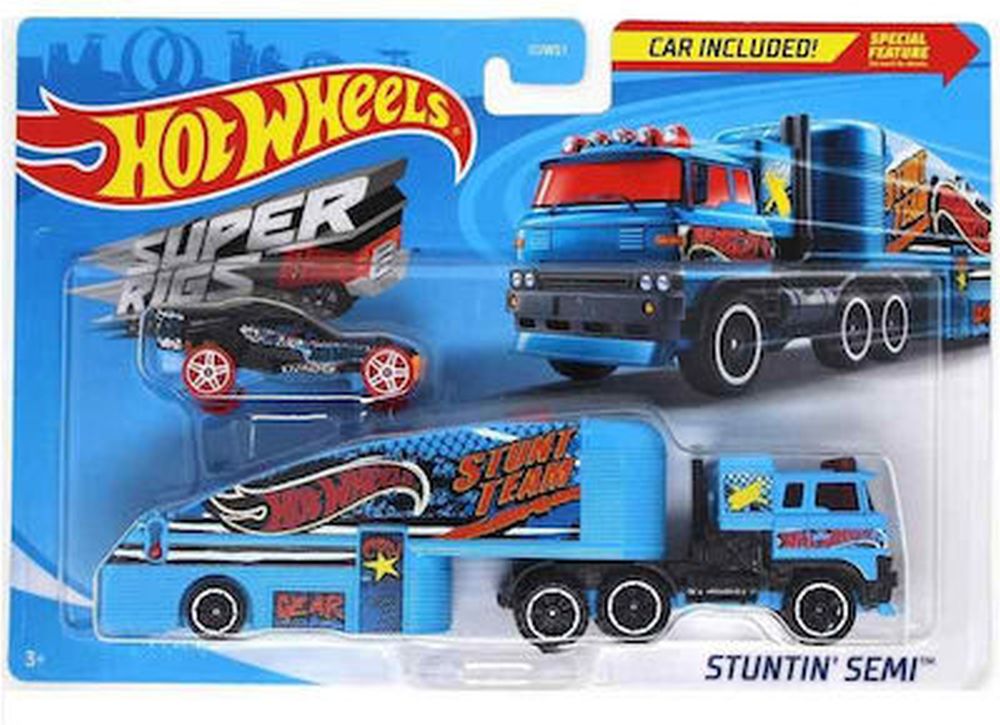 Mattel Hot Wheels Super Rigs - Stuntin Semi (GBF16)