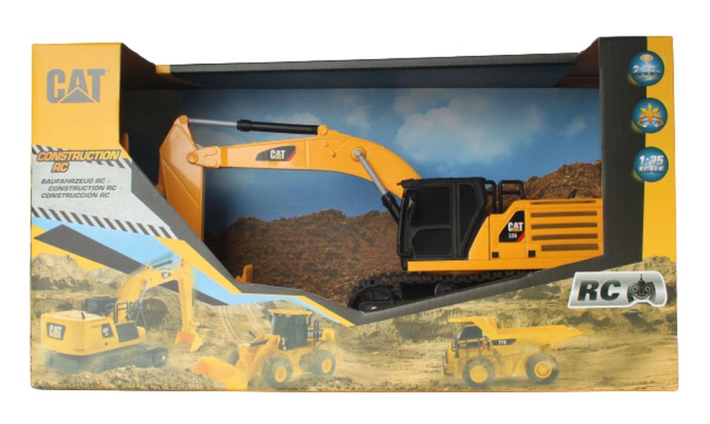 Carrera CAT R/C Car: 336 Excavator (B/O) - 1:35 (37023001)