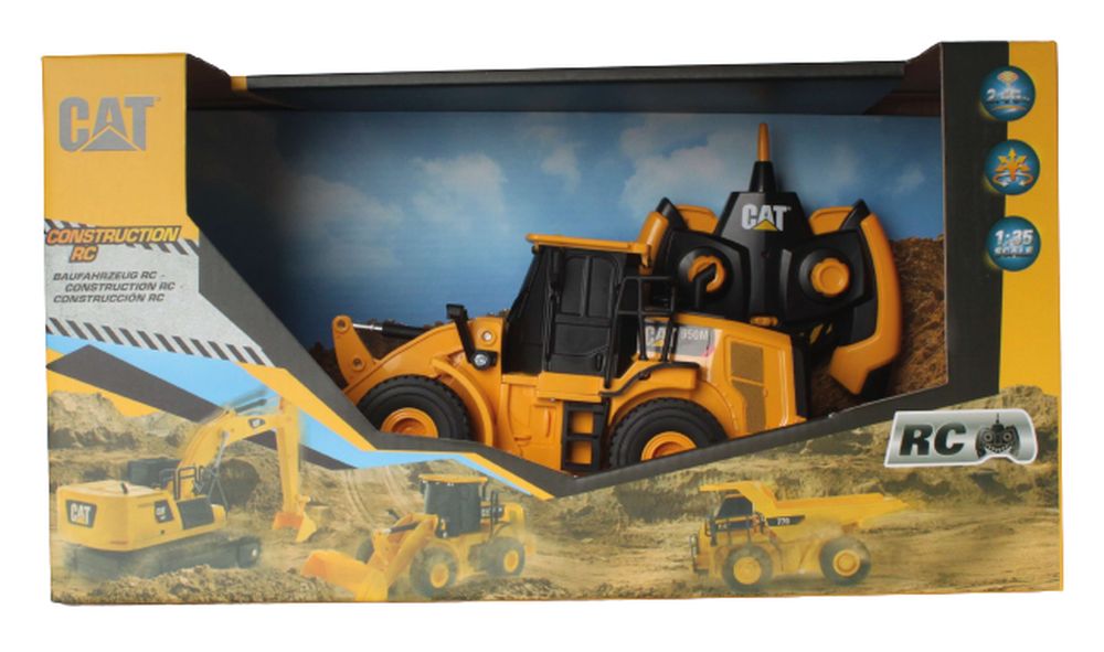 Carrera CAT R/C Car: 950M Wheel Loader (B/O) - 1:35 (37023003)