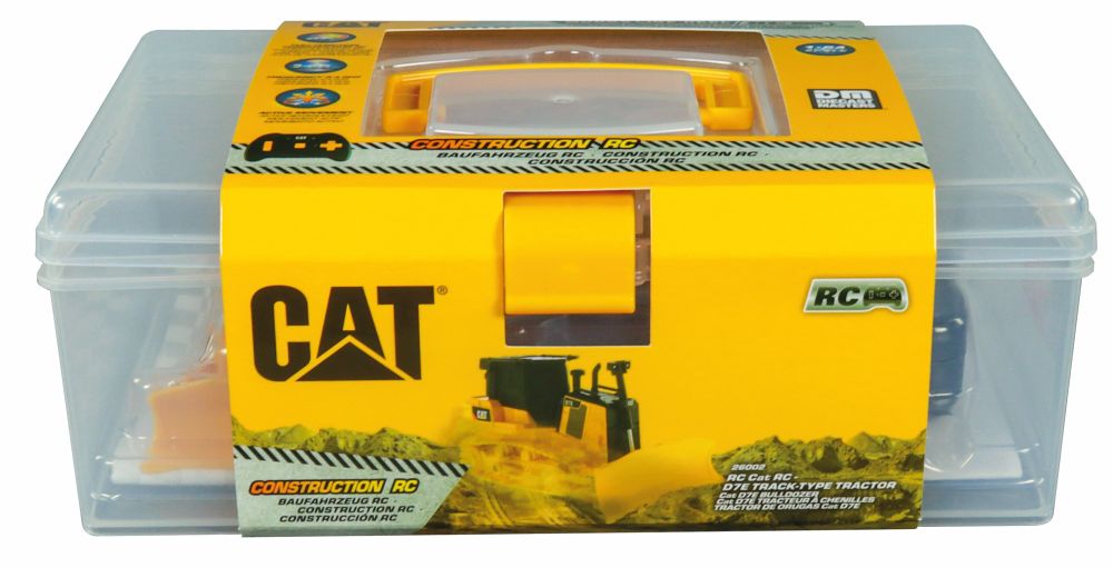 Carrera CAT R/C Car: D7E Track-Type Tractor - 1:64 (37026002)