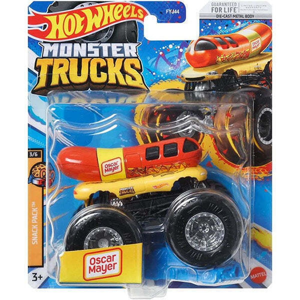 Mattel Hot Wheels Monster Trucks - Oscar Mayer Die-Cast Vehicle (HNW16)
