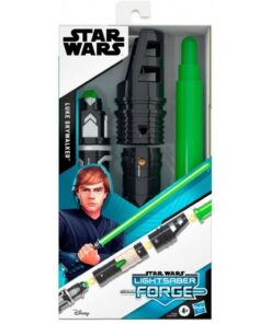 Hasbro Disney: Star Wars Lightsaber Forge - Luke Skywalker Extendable Green Lightsaber (F7419)