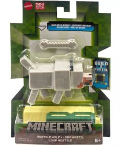 Mattel Minecraft: Build a Portal - Hostile Wolf Core Figures (HLB26)