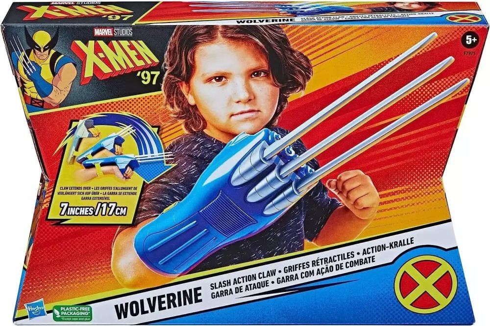 Hasbro Marvel Studios X-Men 97: Wolverine Slash Action Claw Role Play (F7975)