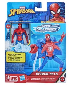 Hasbro Marvel: Spider-Man Epic Hero Series Web Splashers - Spider-Man Action Figure (4) (F8294)