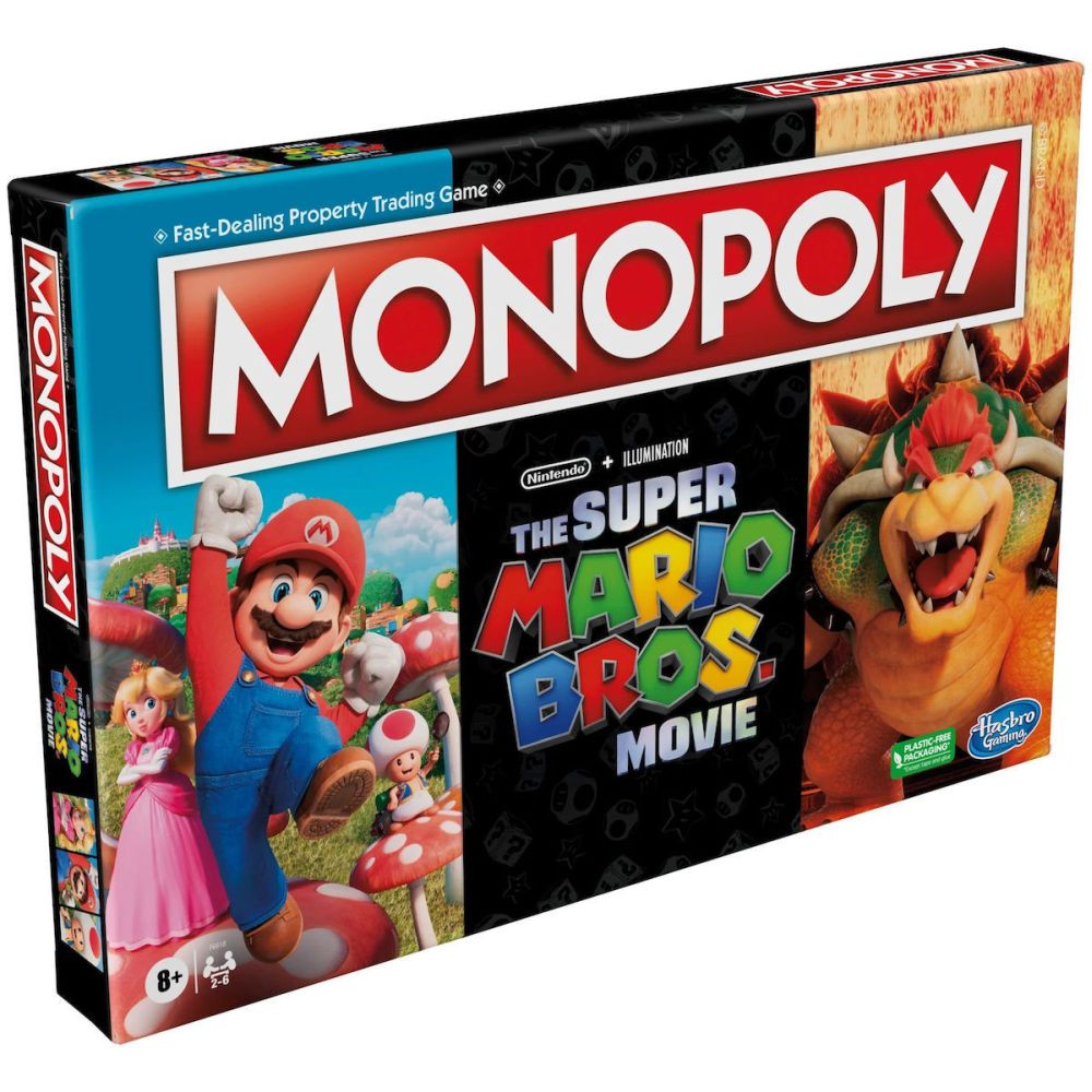 Hasbro Monopoly: The Super Mario Bros. Movie (Greek Language) (F6818)
