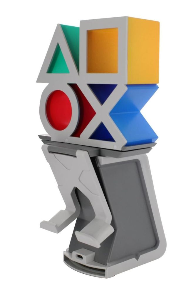 EXG Ikons by Cable Guys: PlayStation Heritage Ikon - Light Up Phone Controller Charging Stand (CGIKPS400528)