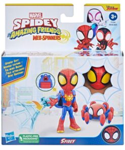 Hasbro Marvel Spidey and His Amazing Friends: Web-Spinners - Spidey Action Figure (F7256)