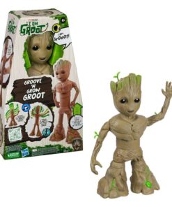 Hasbro Marvel: I am Groot - Groove N Grow Groot Action Figure (F8027)