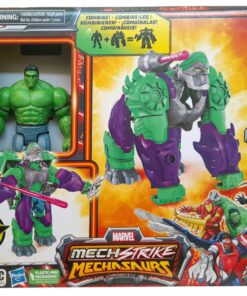 Hasbro Marvel: Mech Strike Mechasaurus - Hulk  Gamma Smasher Action Figures (F6600)