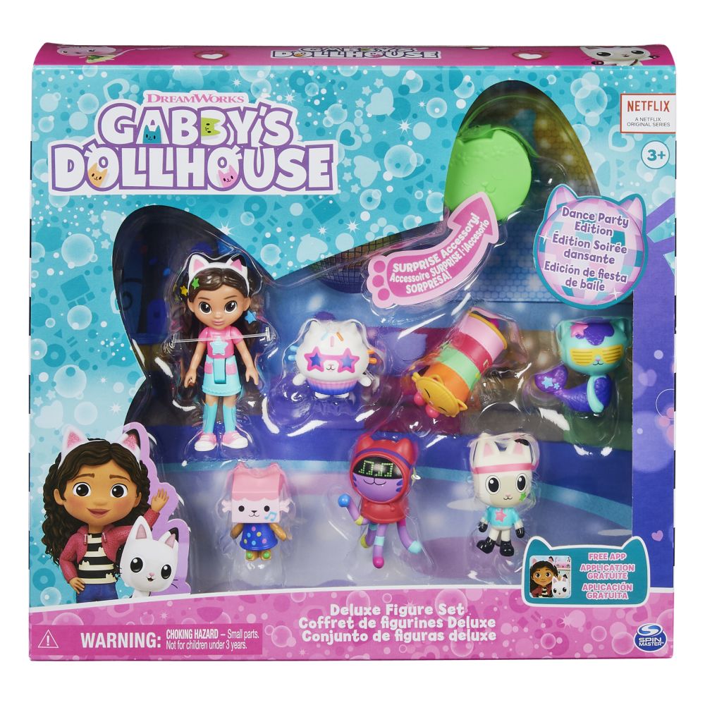 Spin Master Gabbys Dollhouse - Deluxe Figure Set Dance Party Edition (6064152)