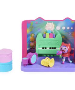 Spin Master Gabbys Dollhouse: Daniel James Catnip Groovy Music Room - Music Deluxe Room Set (6065830)
