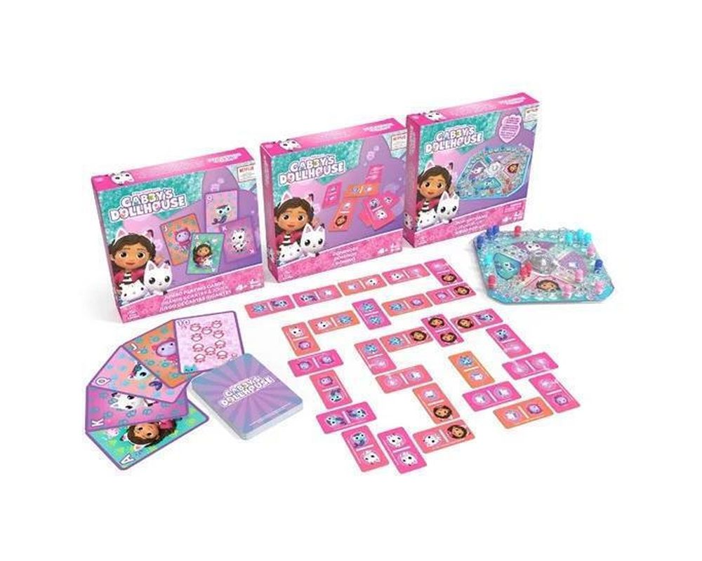 Spin Master Gabbys Dollhouse: 3Pack Games Bundle (6066779)