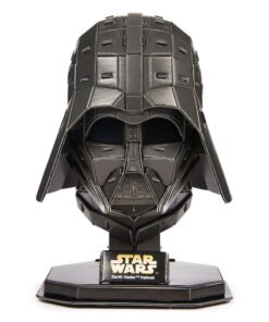 Spin Master Disney: Star Wars 4D Build - Darth Vader Helmet 3D Cardstock Puzzle Model Kit (6069821)