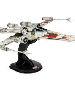 Spin Master Disney: Star Wars 4D Build - T-65 X-Wing Starfighter 3D Cardstock Model Kit (6069813)
