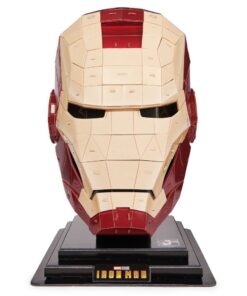 Spin Master Marvel The Infinity Saga 4D Build - Iron Man Helmet 3D Puzzle Model Kit (6069819)