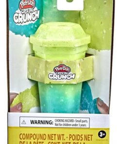 Hasbro Play-Doh: Crystal Crunch - Teal Yellow Single Can (F5165)