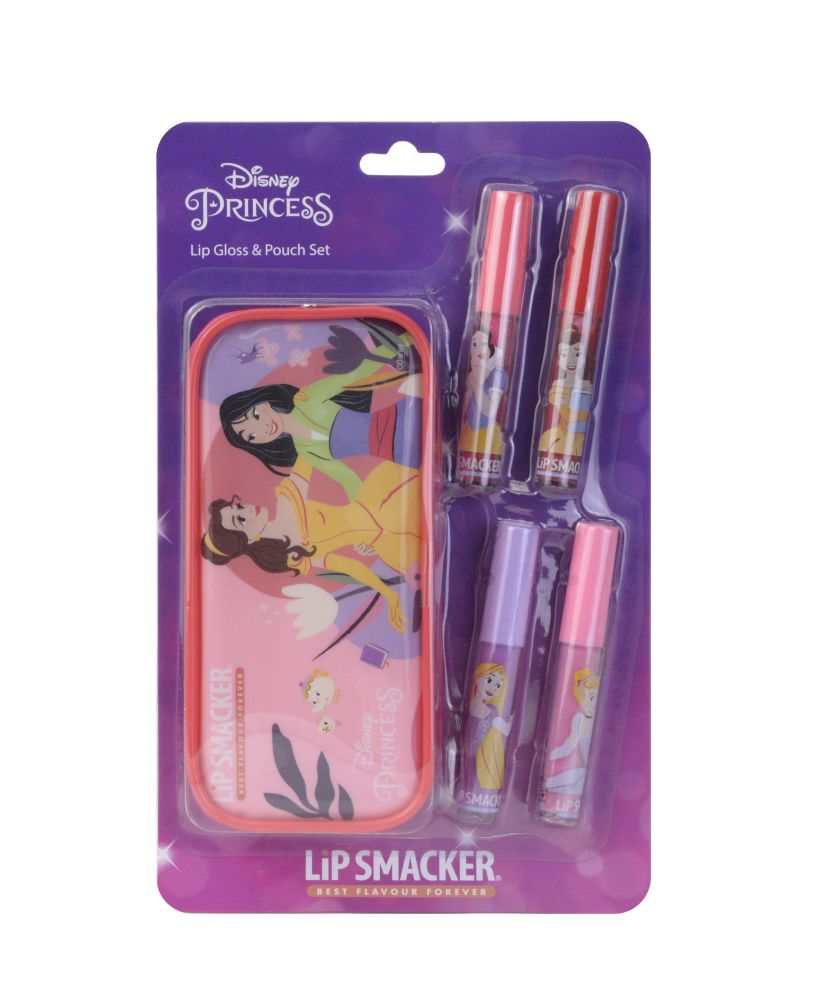 Lip Smacker Disney Princess: Lip Gloss Pouch Set (1510678E)