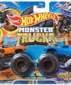 Mattel Hot Wheels Monster Trucks: Demolition Doubles - Dodge Charger R/T VS Rodger Dodger (HNX30)