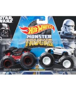 Mattel Hot Wheels Monster Trucks: Demolition Doubles Star Wars - Darth Vader VS Stromtrooper (HLT59)