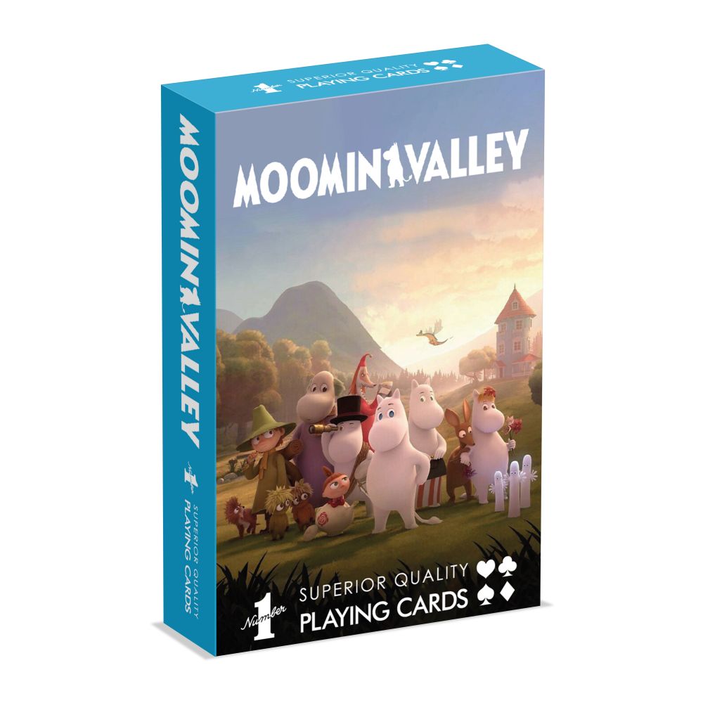 Winning Moves: Waddingtons No.1 - Moomin Valley Playing Cards (WM01794-EN1)